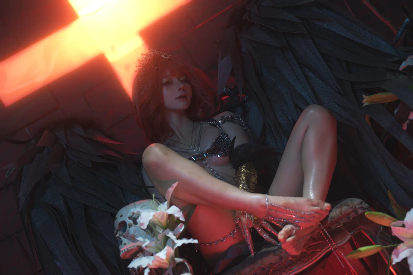 蠢沫沫  – 黑天使 [238P 2V] 20241008-155841(47).webp