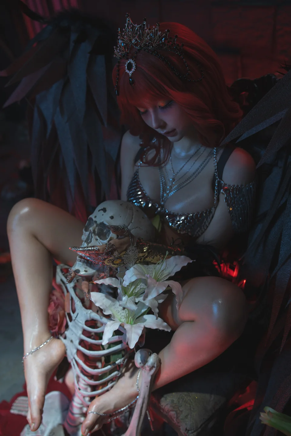 蠢沫沫  – 黑天使 [238P 2V] 20241008-155841(49).webp