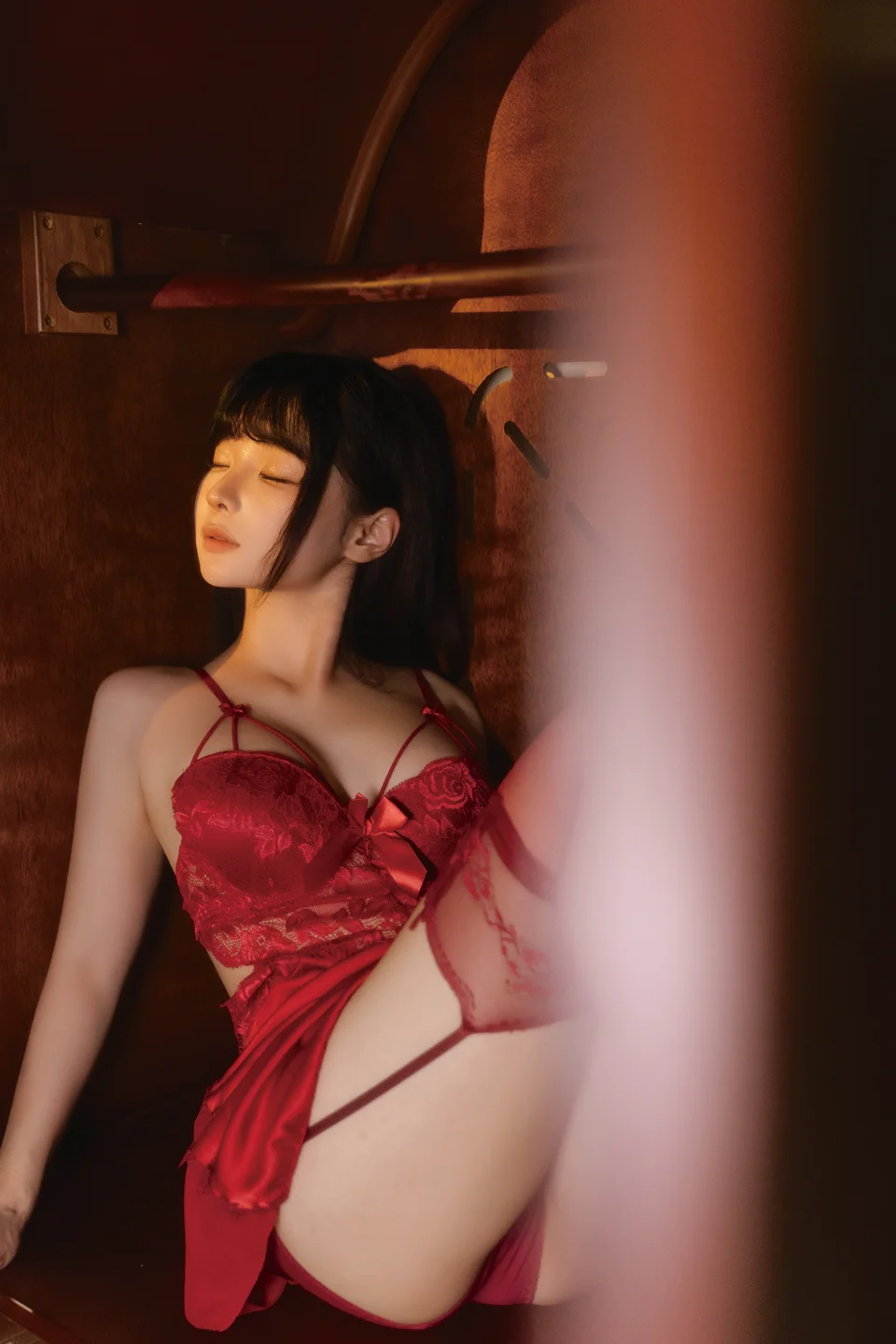 蠢沫沫 – 《柜》[81P] 【丝足阁写真】047.webp