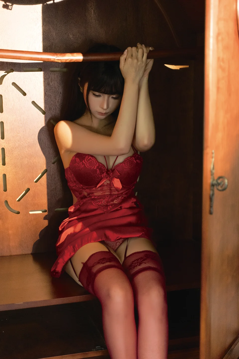 蠢沫沫 – 《柜》[81P] 【丝足阁写真】058.webp
