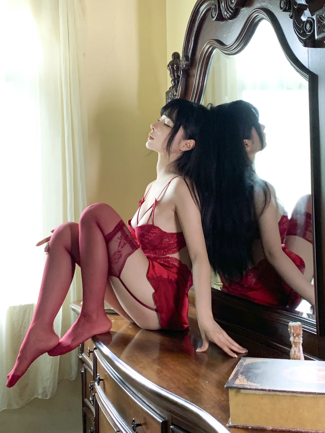 蠢沫沫 – 《柜》[81P] 【丝足阁写真】077.webp