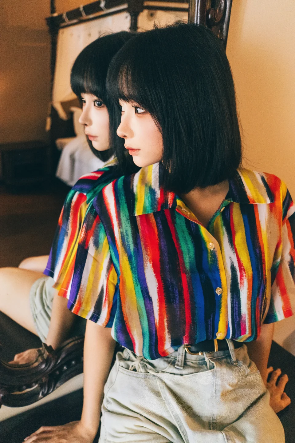 蠢沫沫 – 凝视 [57P] TG@icoset001.webp