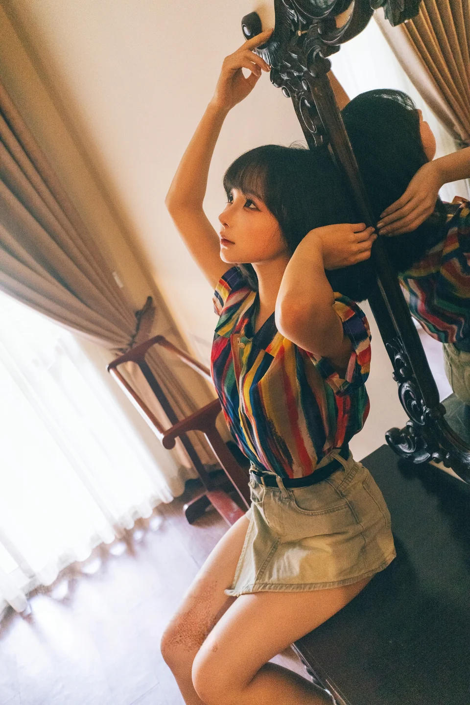 蠢沫沫 – 凝视 [57P]