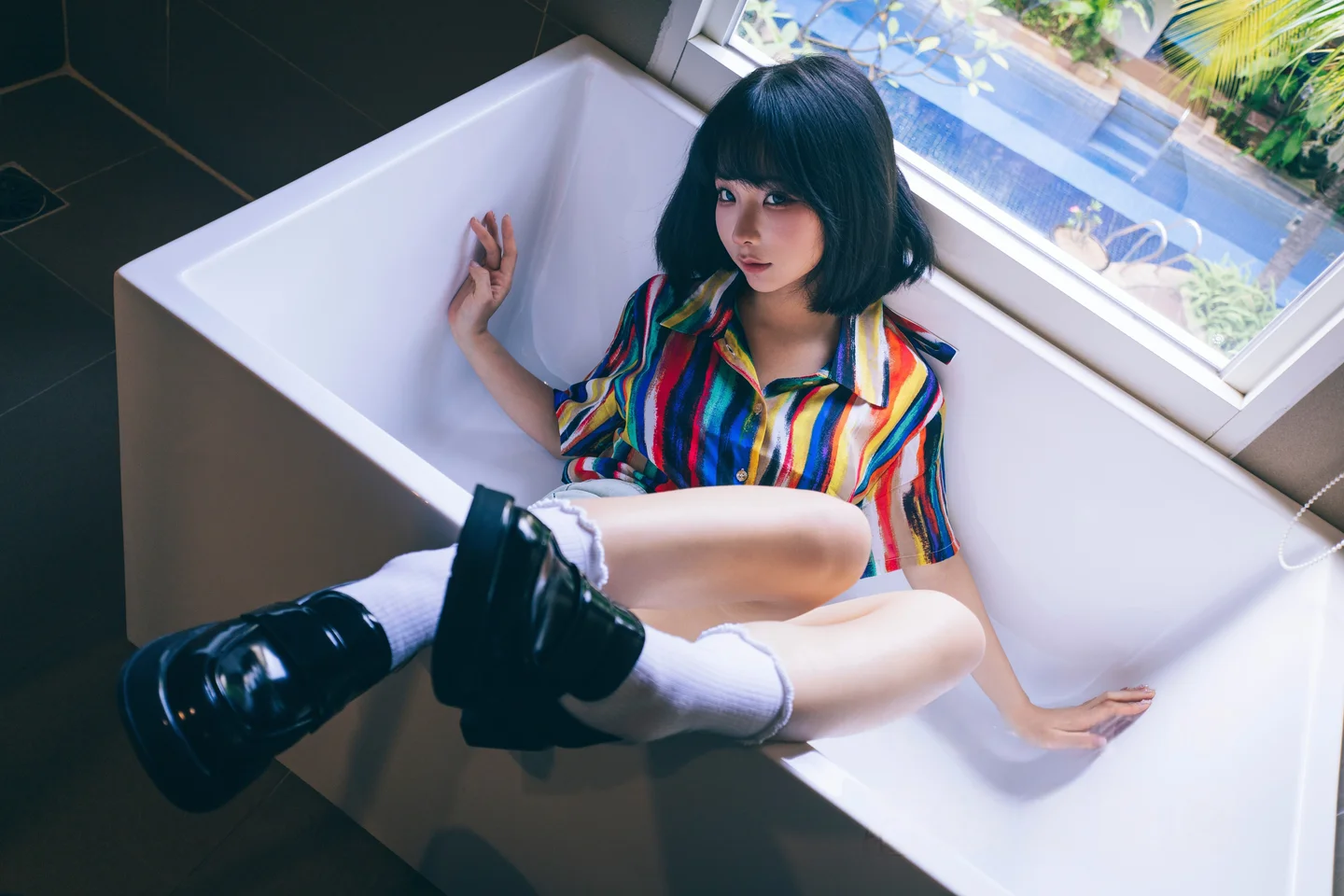 蠢沫沫 – 凝视 [57P] TG@icoset007.webp
