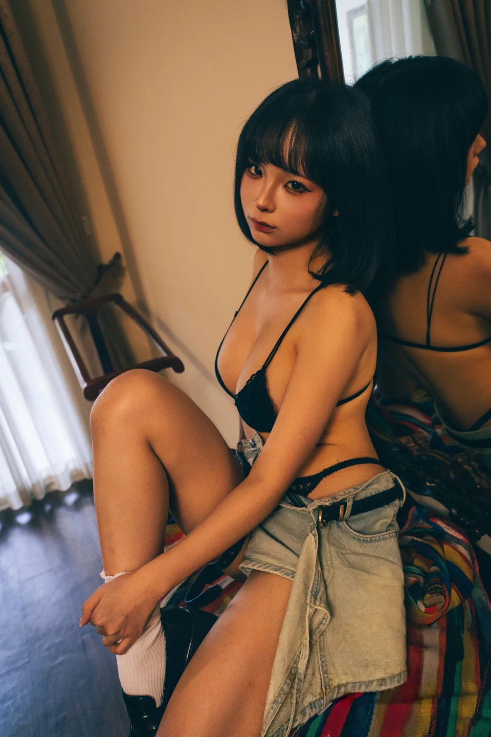 蠢沫沫 – 凝视 [57P] TG@icoset027.webp