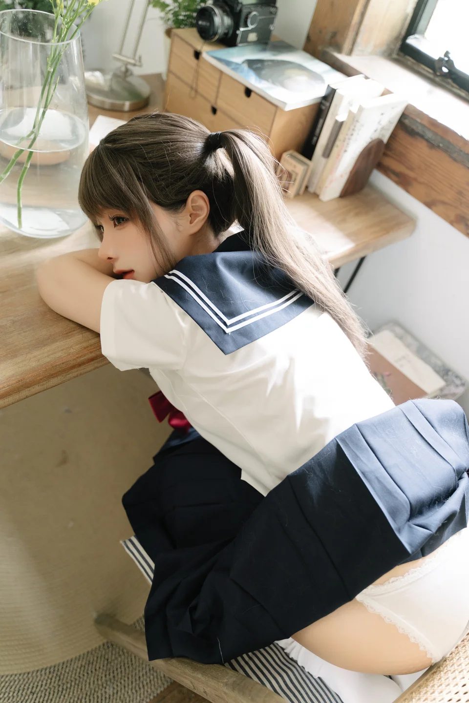 蠢沫沫 – 小歇 [99P] TG@simisebaiai012.webp