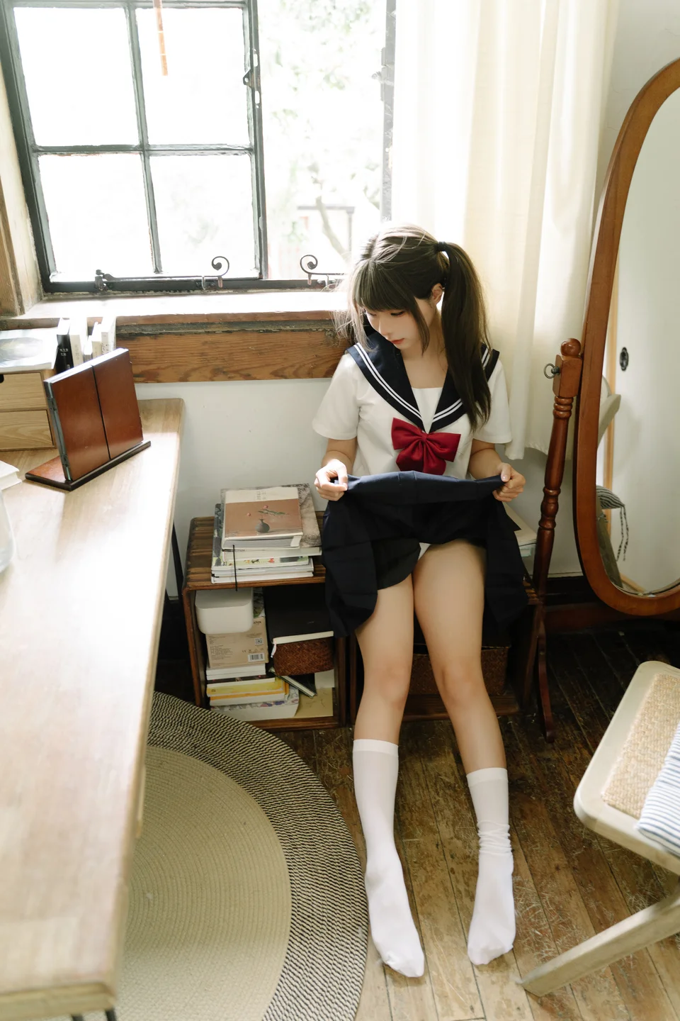 蠢沫沫 – 小歇 [99P] TG@simisebaiai015.webp