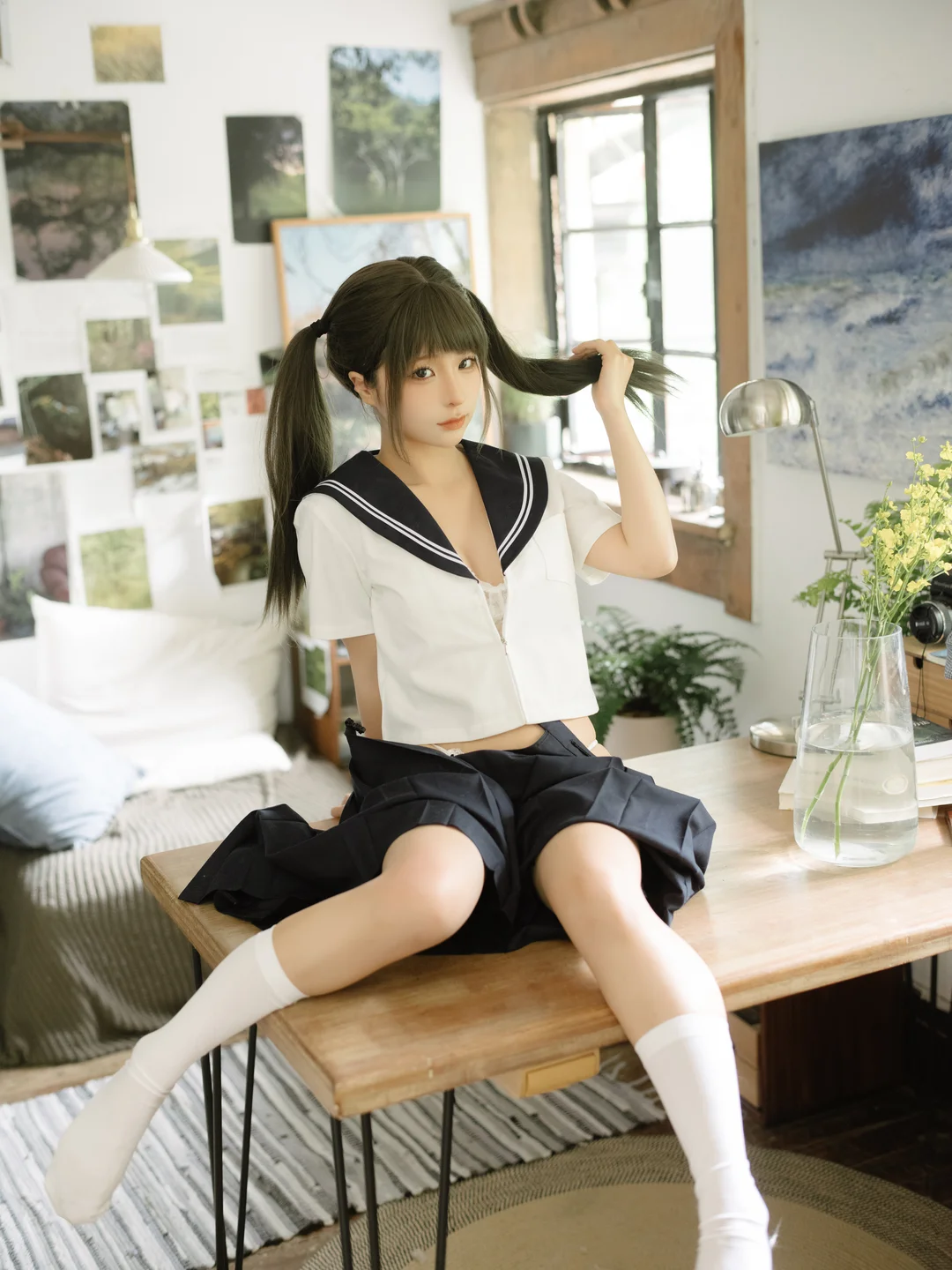 蠢沫沫 – 小歇 [99P] TG@simisebaiai066.webp