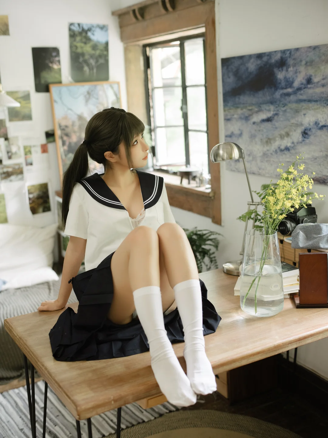 蠢沫沫 – 小歇 [99P] TG@simisebaiai068.webp