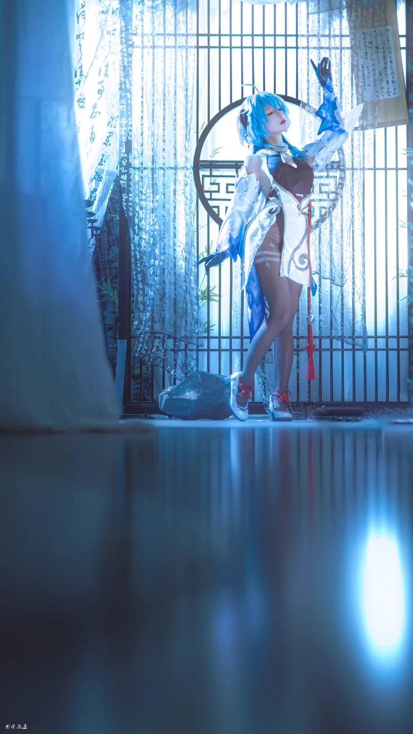 蠢沫沫 – 2024年会员 原神 甘雨 [27P] tg@simisebaisi2.webp
