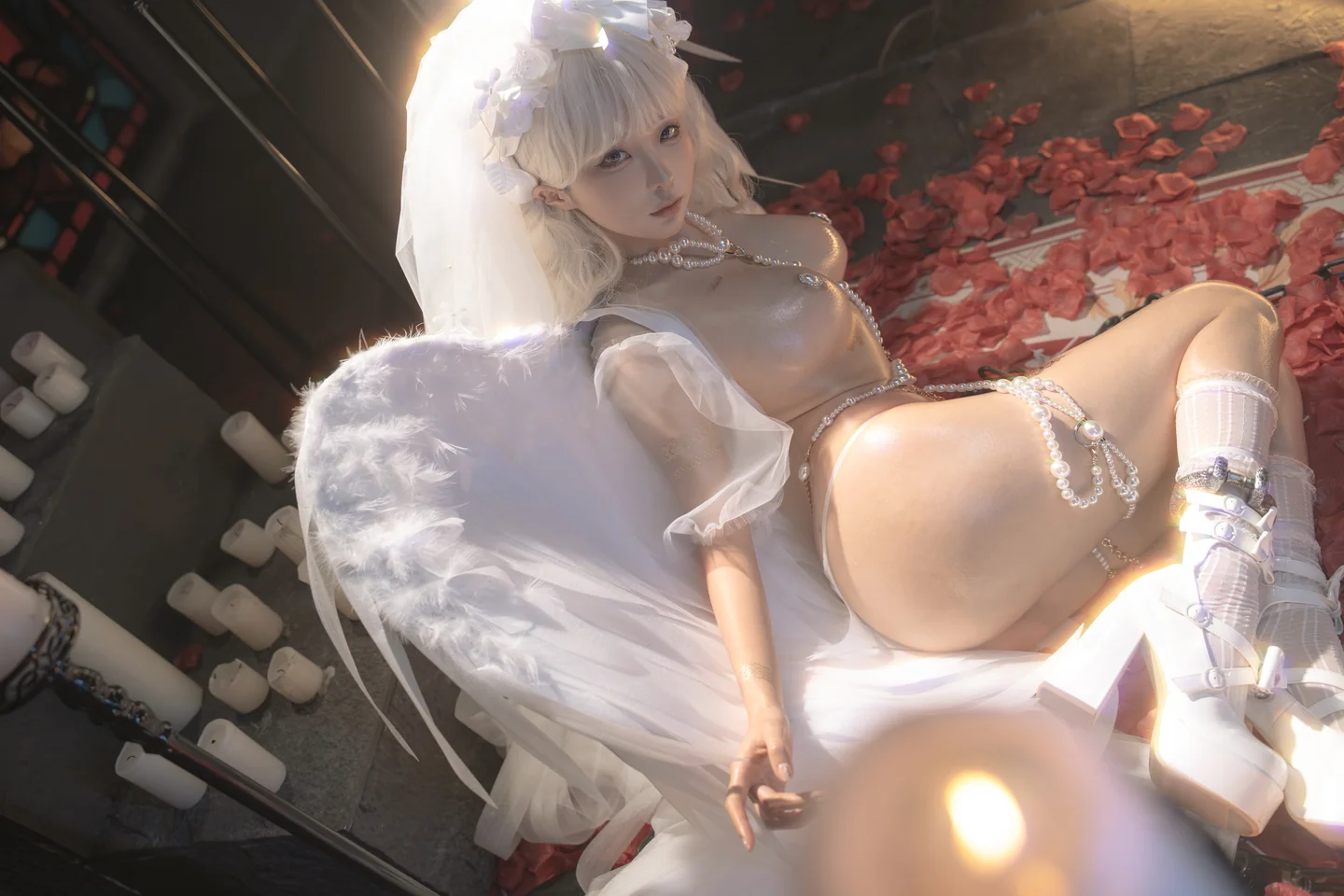 蠢沫沫 - 坠天使 [95P 3V] tg@simisebaisi34.webp