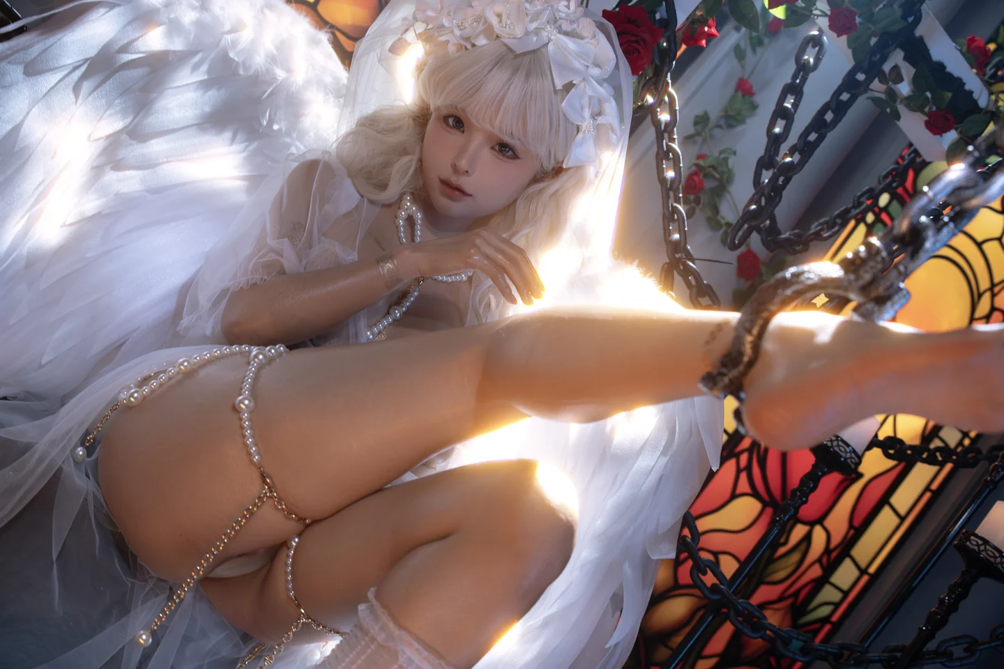 蠢沫沫 - 坠天使 [95P 3V] tg@simisebaisi61.webp