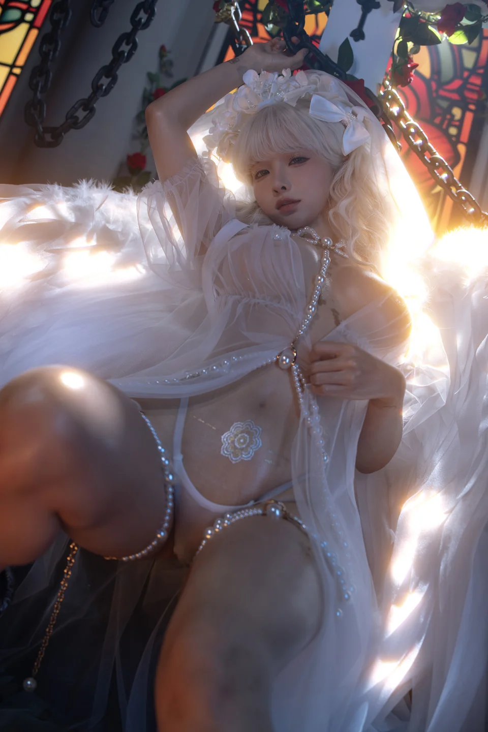 蠢沫沫 - 坠天使 [95P 3V] tg@simisebaisi70.webp