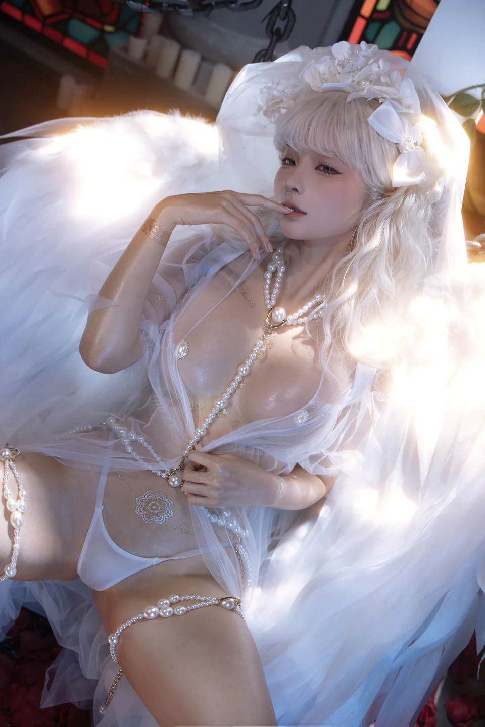 蠢沫沫 - 坠天使 [95P 3V] tg@simisebaisi78.webp