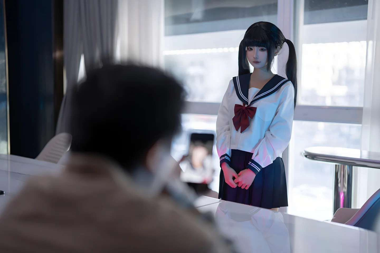 蠢沫沫 - 学妹的兼职 [136P,130GIF,1V-3.17GB] 001.webp