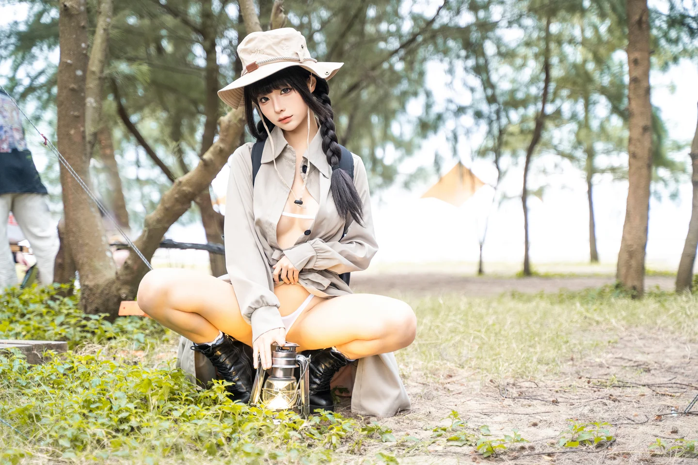 蠢沫沫 - 露营 [53P] tg@simisebaisi17.webp