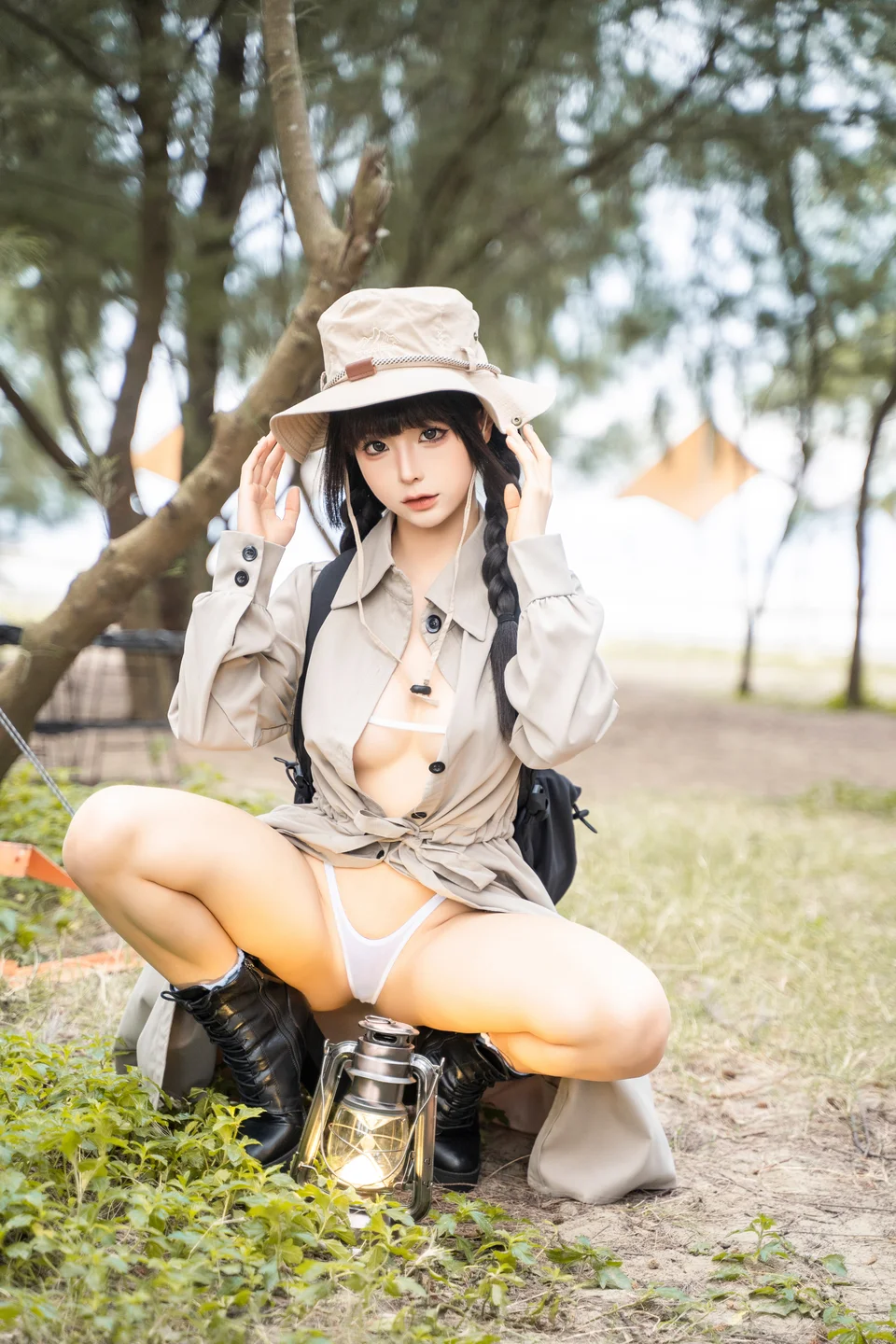 蠢沫沫 - 露营 [53P] tg@simisebaisi18.webp
