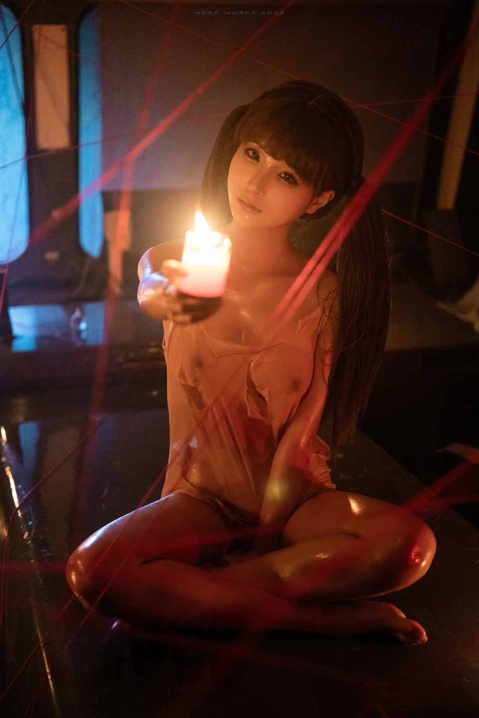 蠢沫沫 - 2024年会员 油光沫 [33P] tg@simisebaisi29.webp