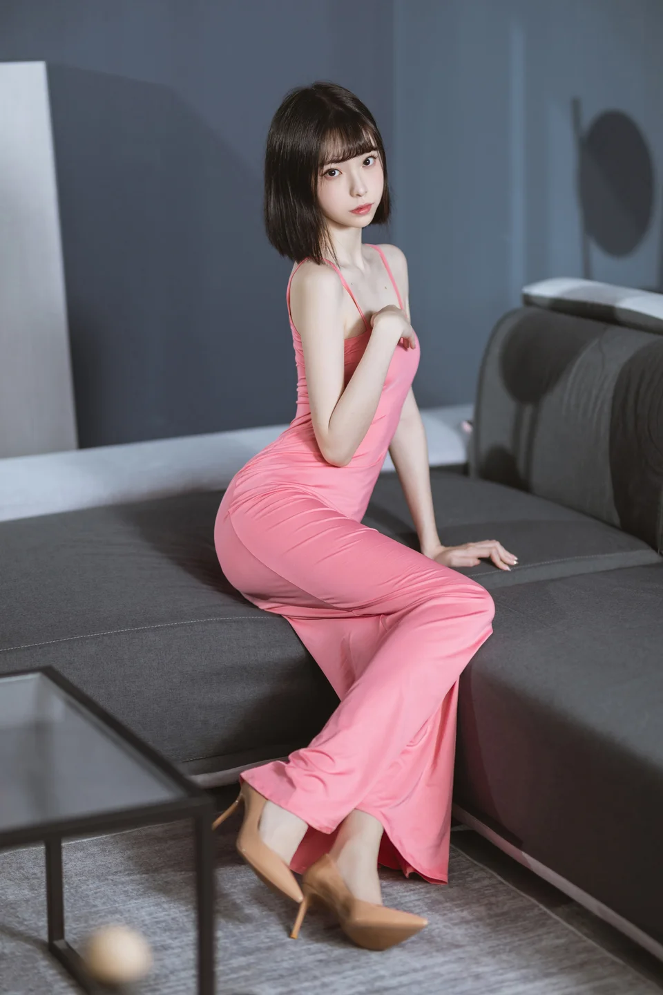 许岚LAN - 粉色长裙 [40P-180MB] 【丝足阁写真】021.webp