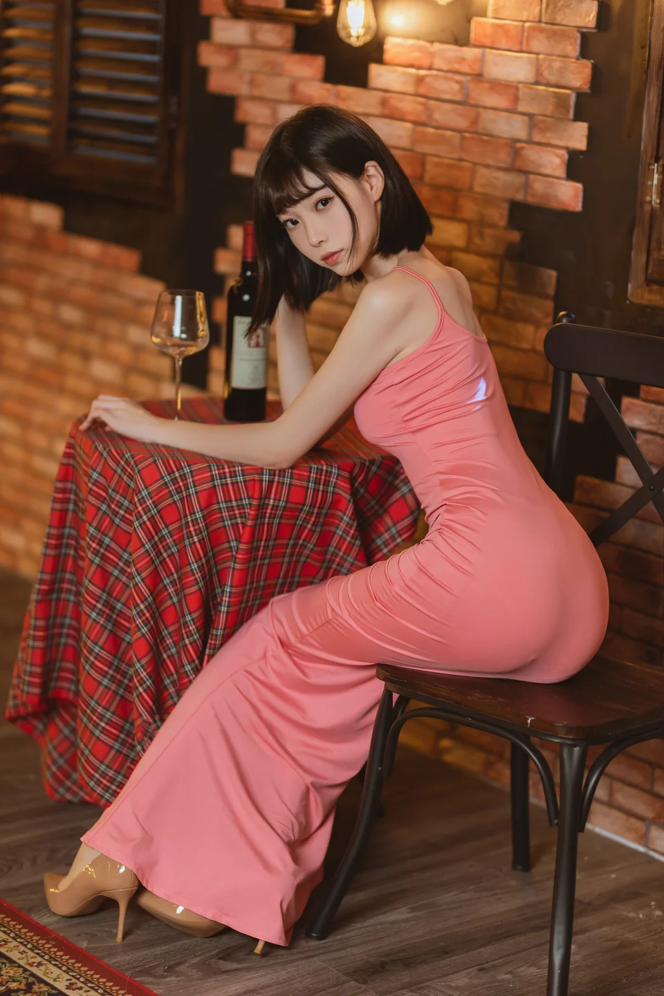 许岚LAN - 粉色长裙 [40P-180MB] 【丝足阁写真】034.webp