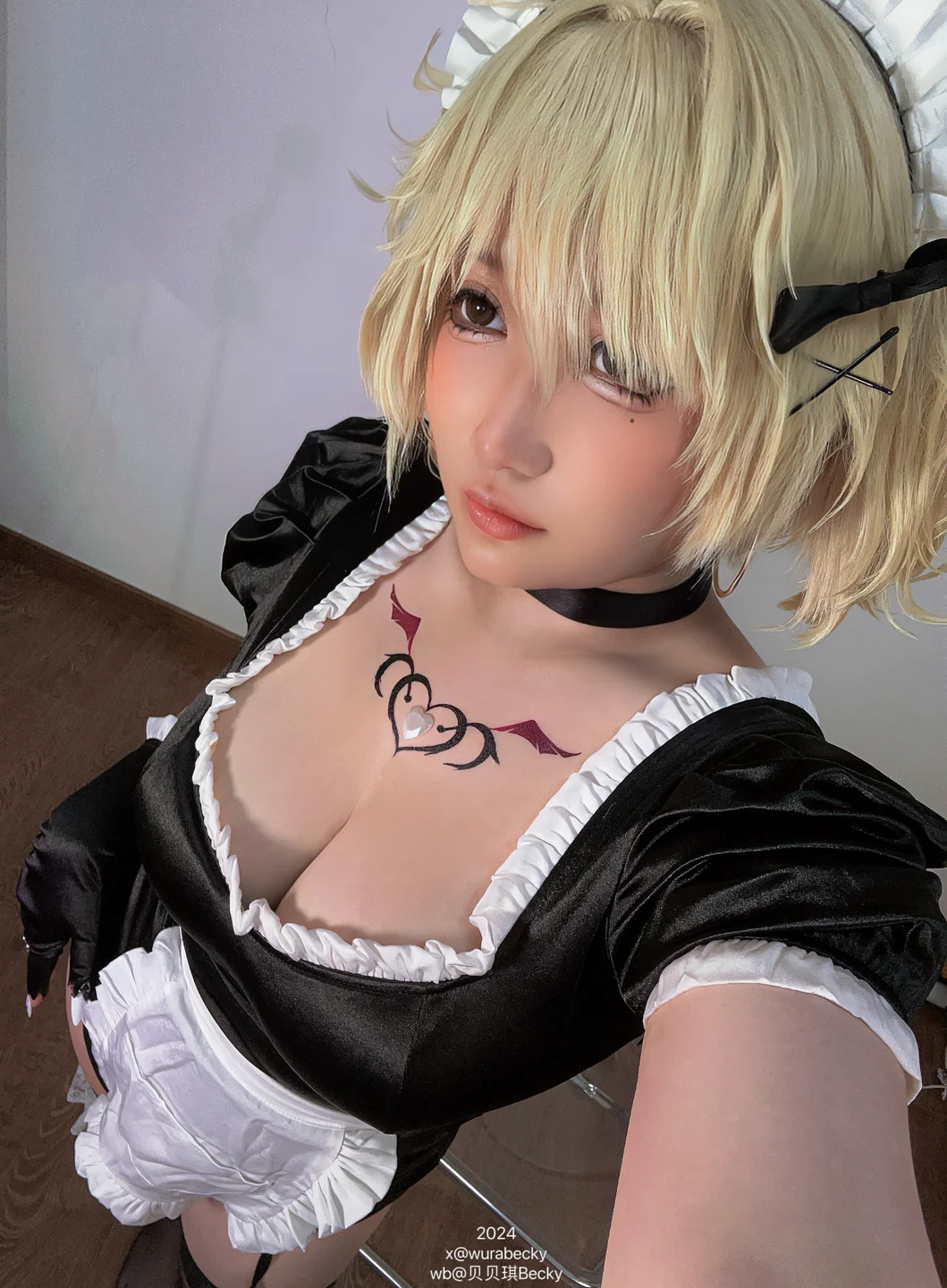 贝贝琪Becky - 烟烟女仆 [69P 1V]  TG@simisebaisi14.webp