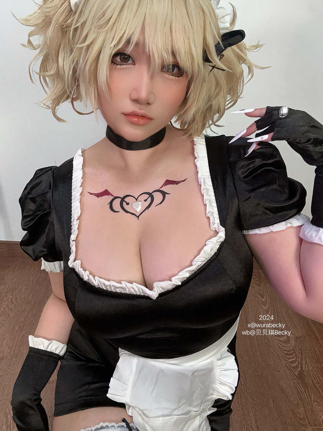 贝贝琪Becky - 烟烟女仆 [69P 1V]  TG@simisebaisi21.webp