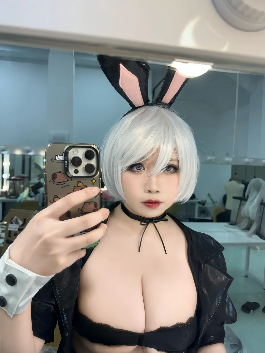 贞子蜜桃 – 兔女郎 [62P1V-2.31GB] 【丝足阁写真】049.webp