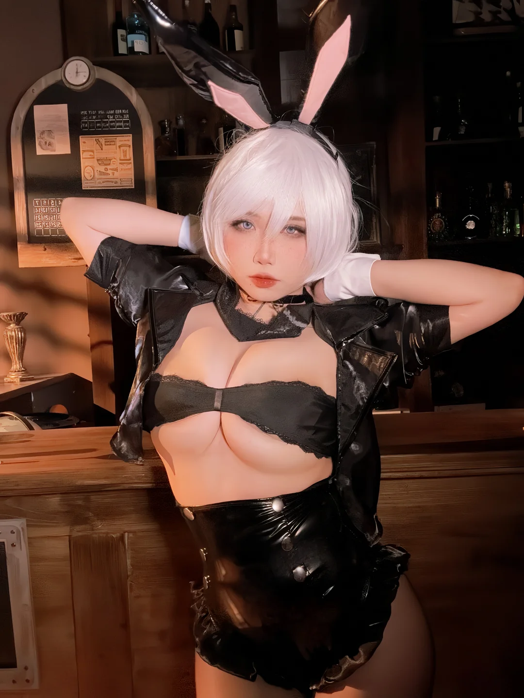 贞子蜜桃 – 兔女郎 [62P1V-2.31GB] 【丝足阁写真】052.webp