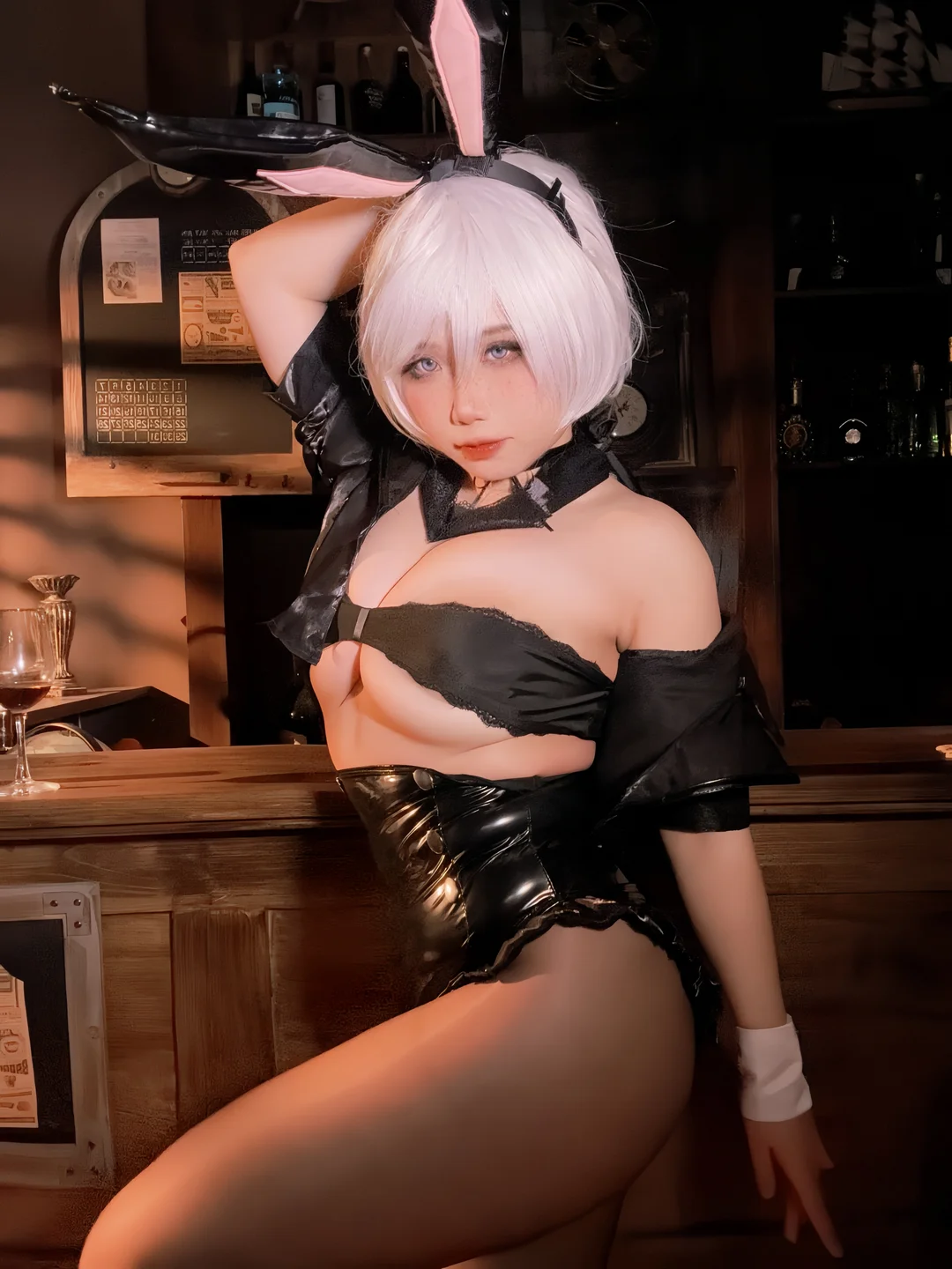 贞子蜜桃 – 兔女郎 [62P1V-2.31GB] 【丝足阁写真】062.webp