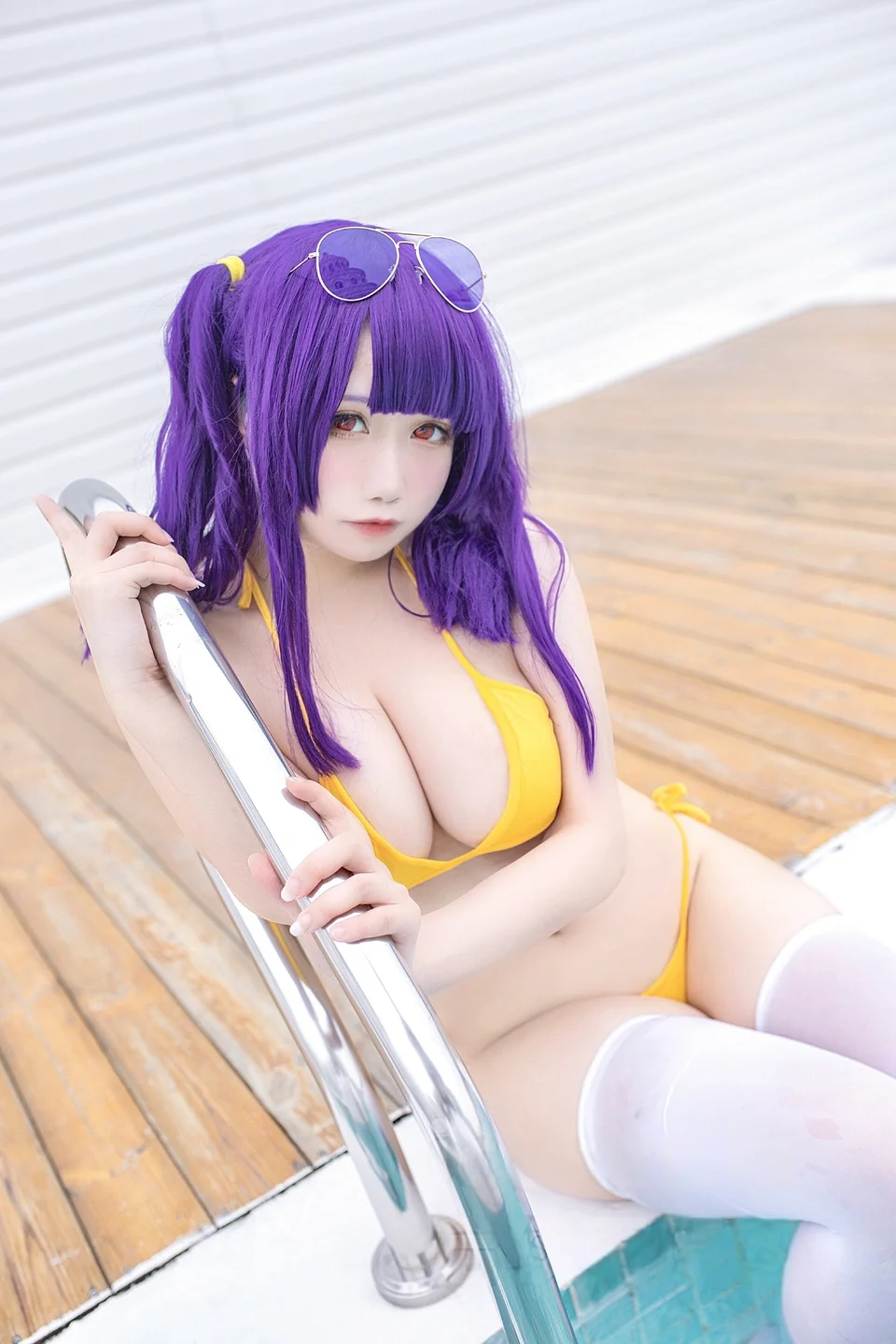 贞子蜜桃 - 碧蓝航线 波拉泳装 [23P] tg@simisebaisi003.webp