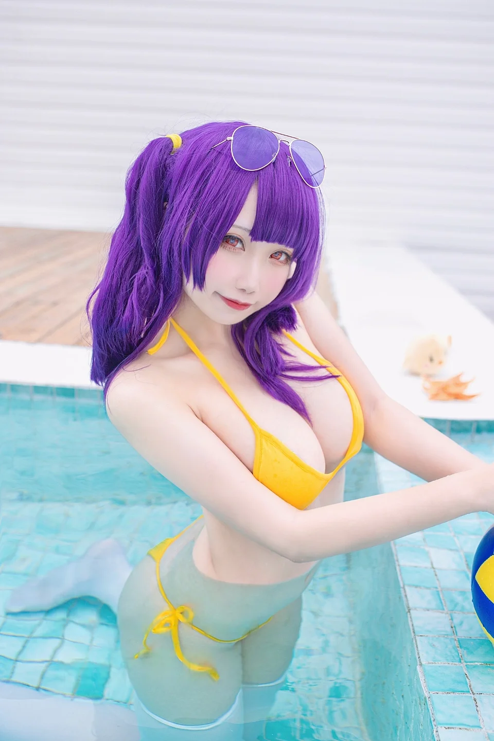 贞子蜜桃 - 碧蓝航线 波拉泳装 [23P] tg@simisebaisi012.webp