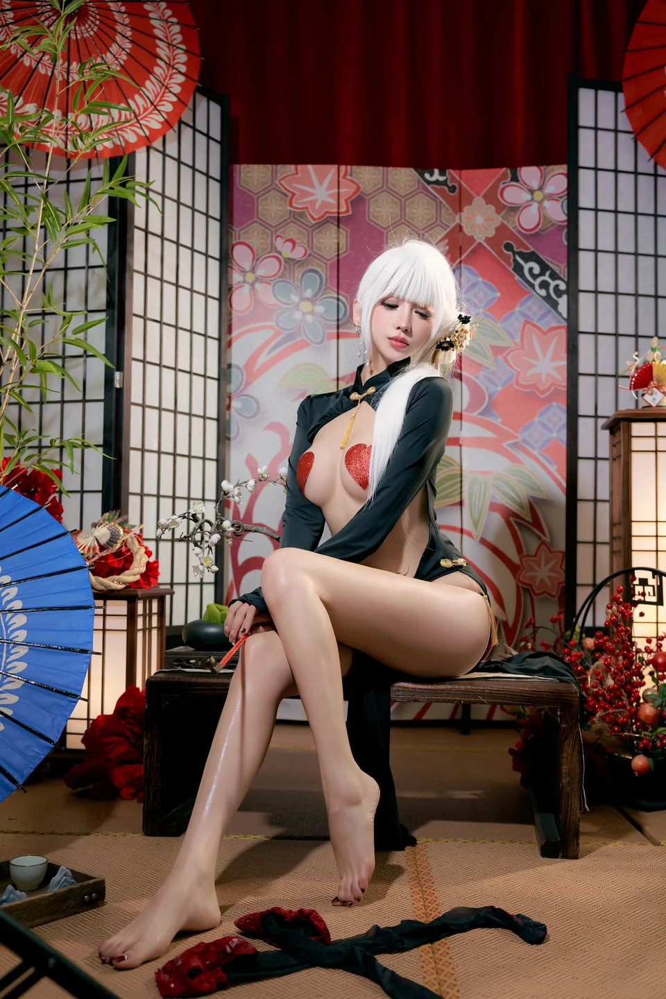 过期米线线喵 - 2025新年特辑 [40P-722MB] 【丝足阁写真】014.webp