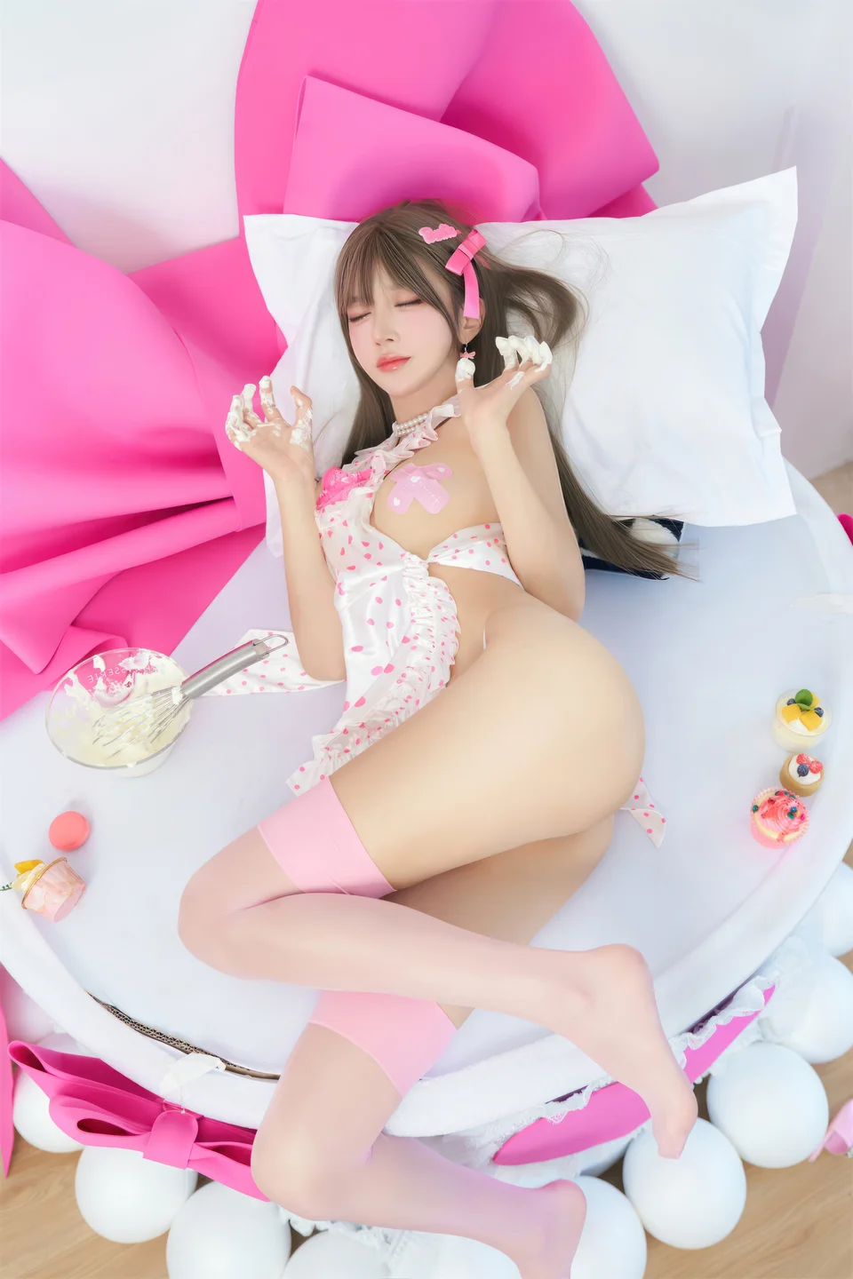过期米线线喵_ 2024生日特辑 许愿日 [57P] tg@simisebaisi40.webp