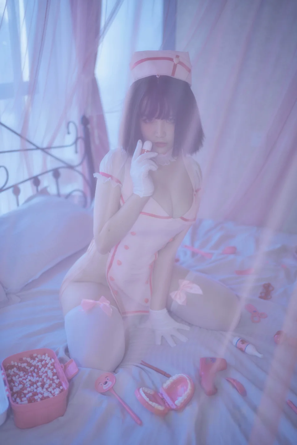 阿半今天很开心 – 粉护士 [37P] TG@simisebaisi003.webp