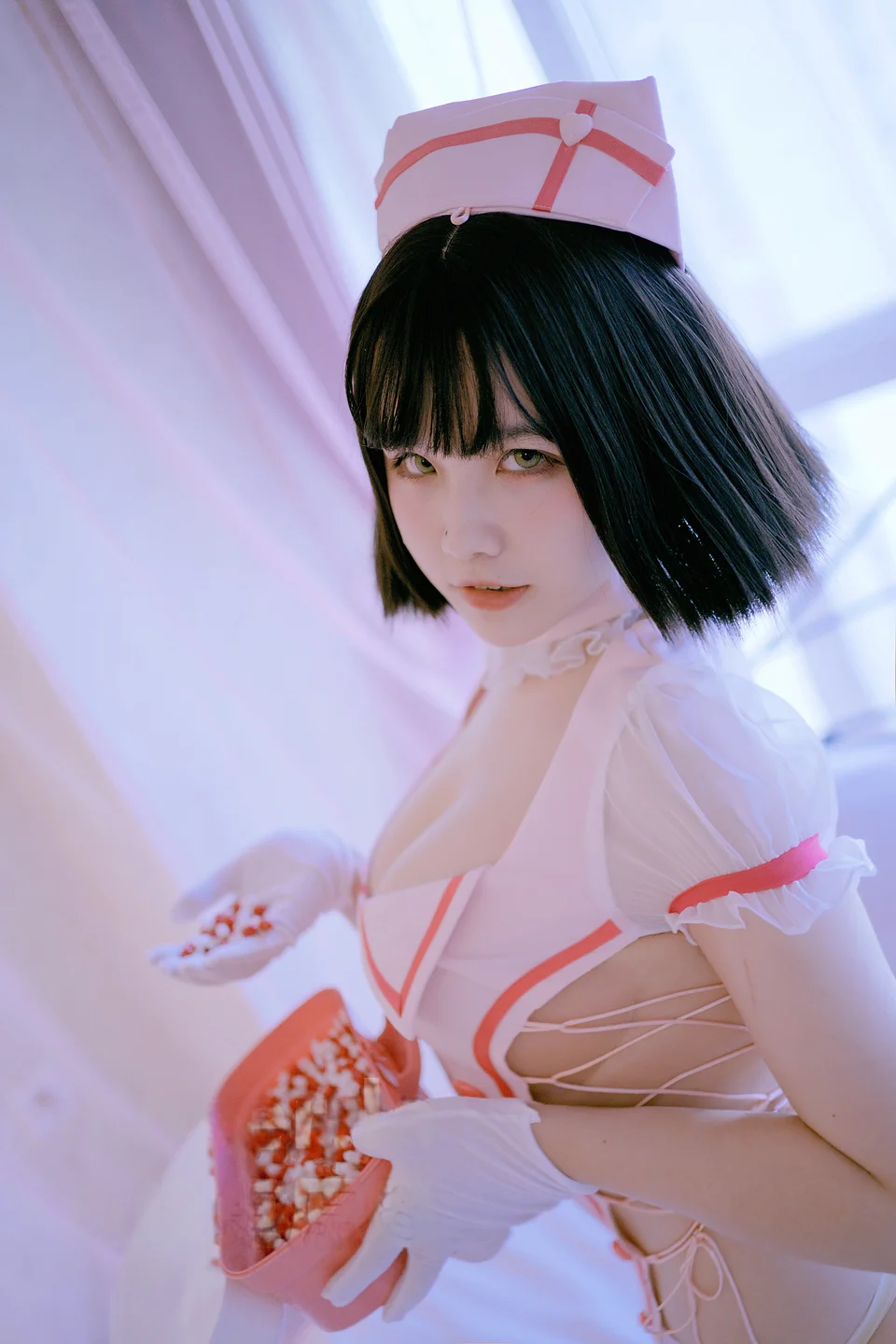 阿半今天很开心 – 粉护士 [37P] TG@simisebaisi007.webp