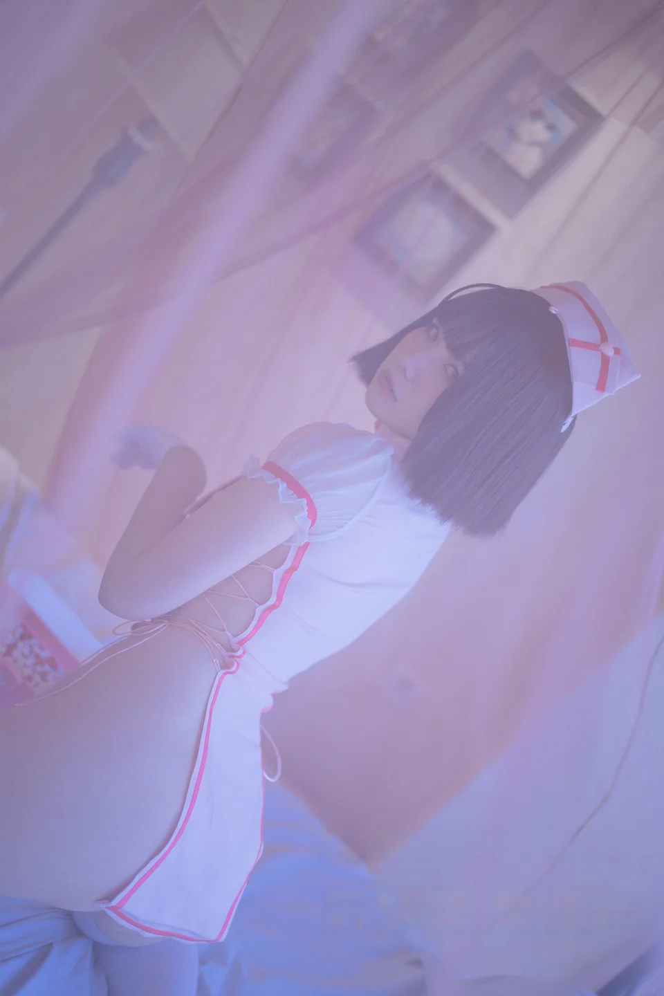 阿半今天很开心 – 粉护士 [37P] TG@simisebaisi009.webp