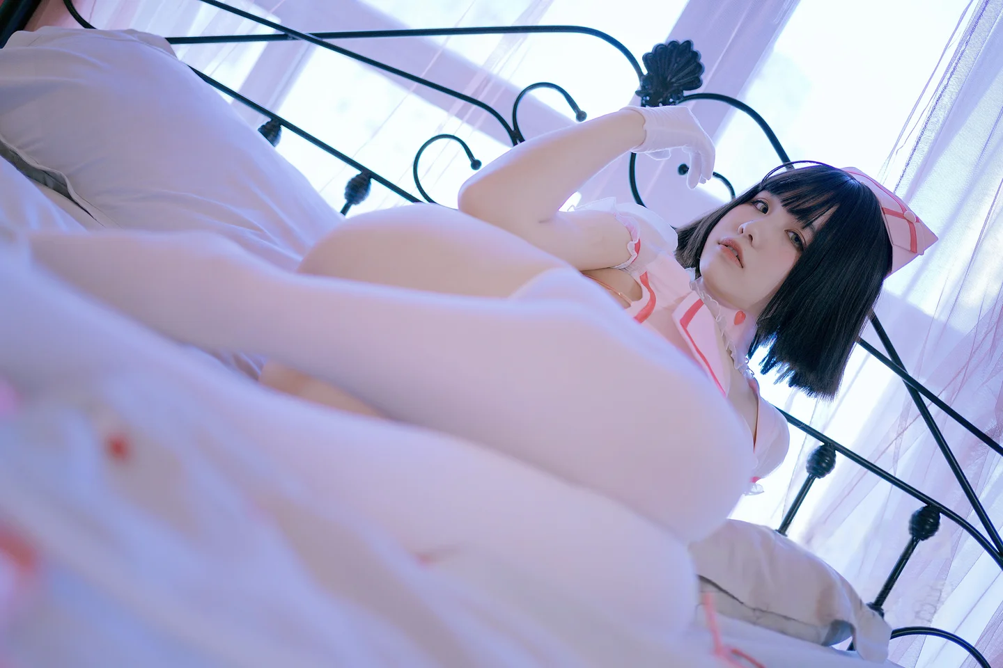 阿半今天很开心 – 粉护士 [37P] TG@simisebaisi024.webp