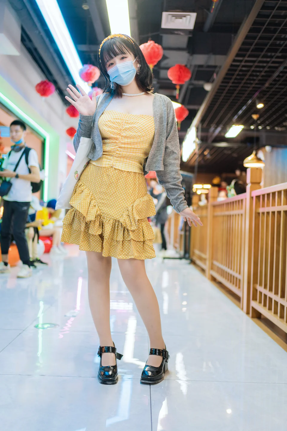 阿半今天很开心 – 黄色抹胸 [68P 1V] TG@icoset051.webp