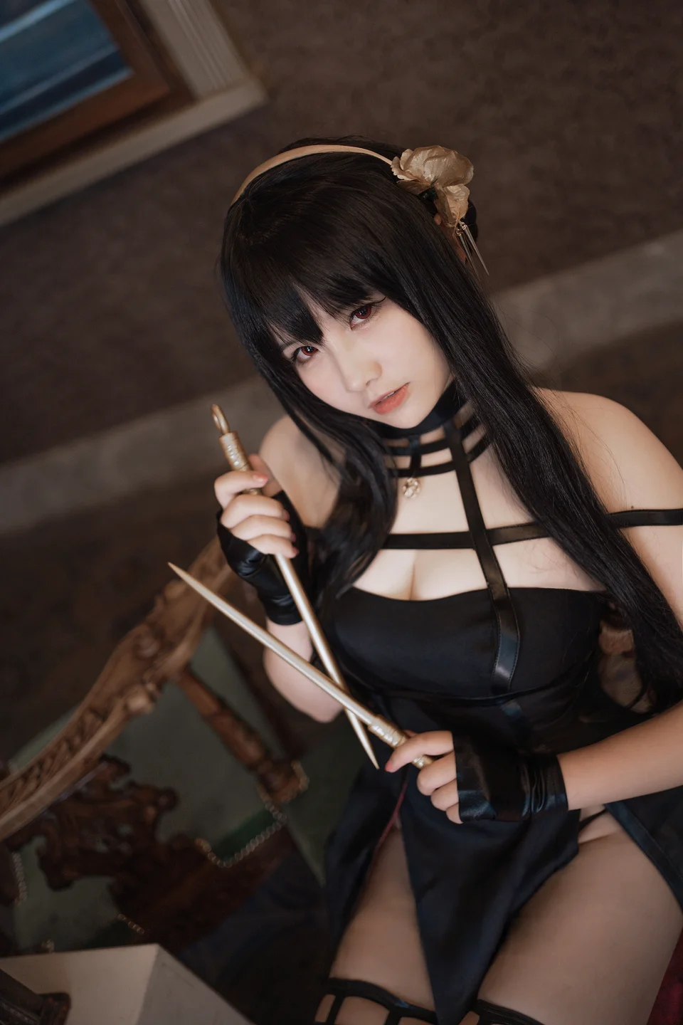阿半今天很开心 - 间谍过家家 约尔 [53P] TG@simisebaisi005.webp