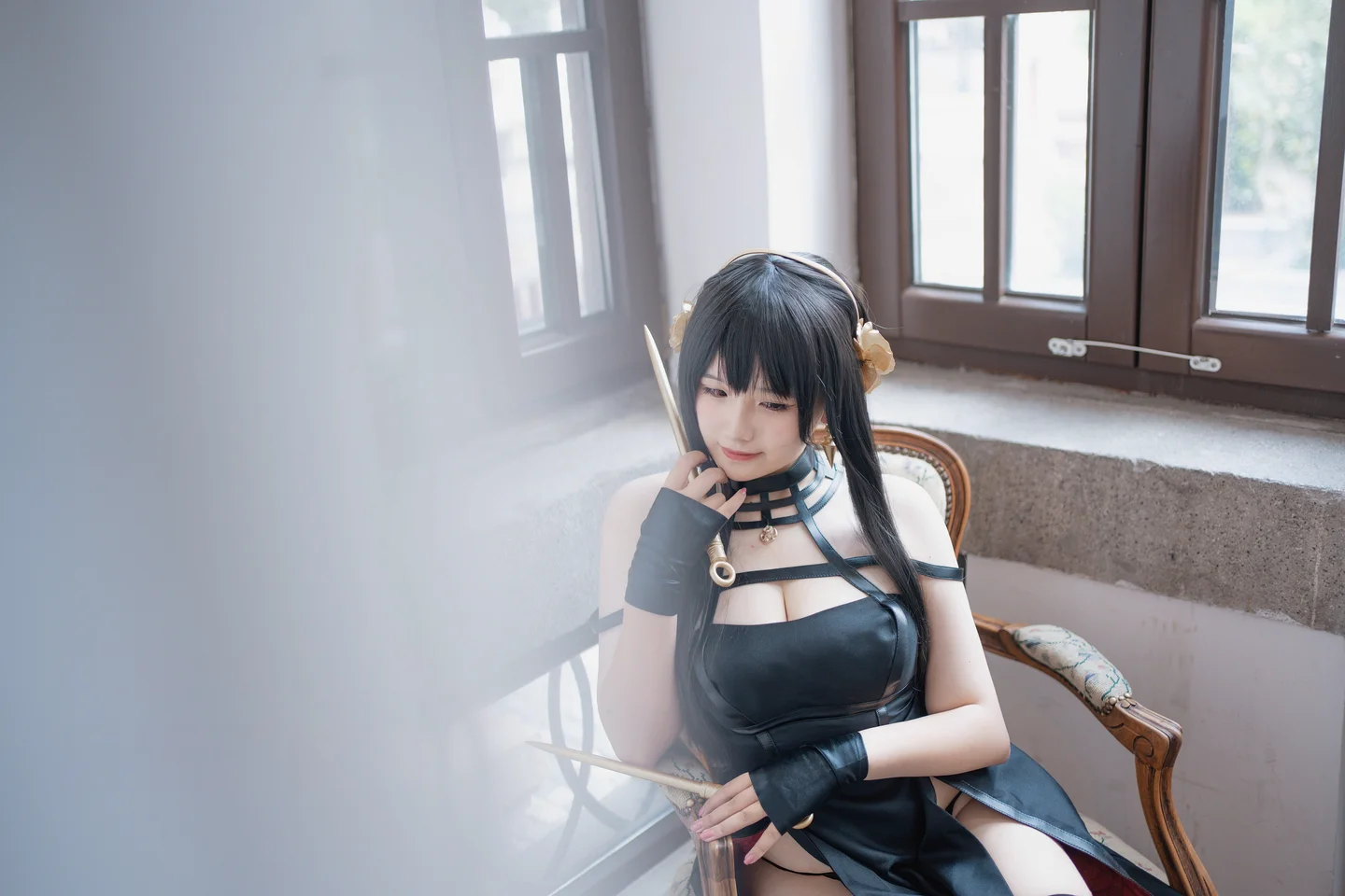 阿半今天很开心 - 间谍过家家 约尔 [53P] TG@simisebaisi017.webp
