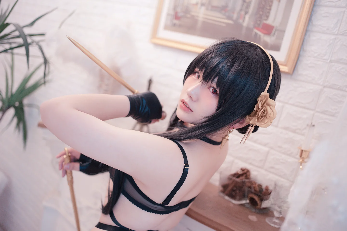 阿半今天很开心 - 间谍过家家 约尔 [53P] TG@simisebaisi038.webp