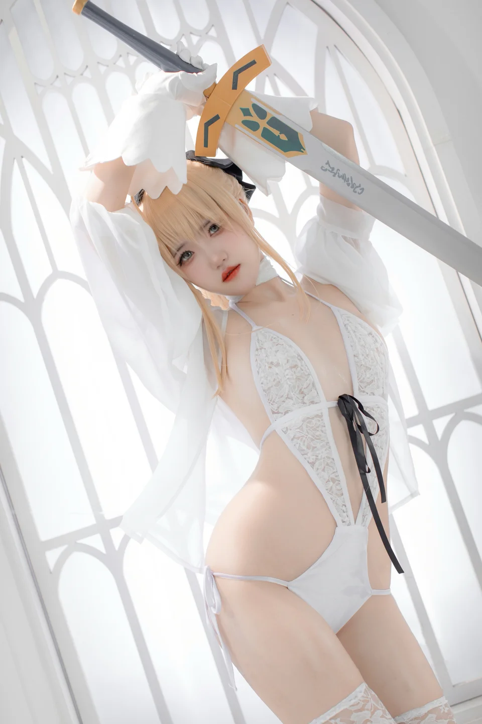 阿薰kaOri - FGO 白Saber [50P-229MB] 003.webp