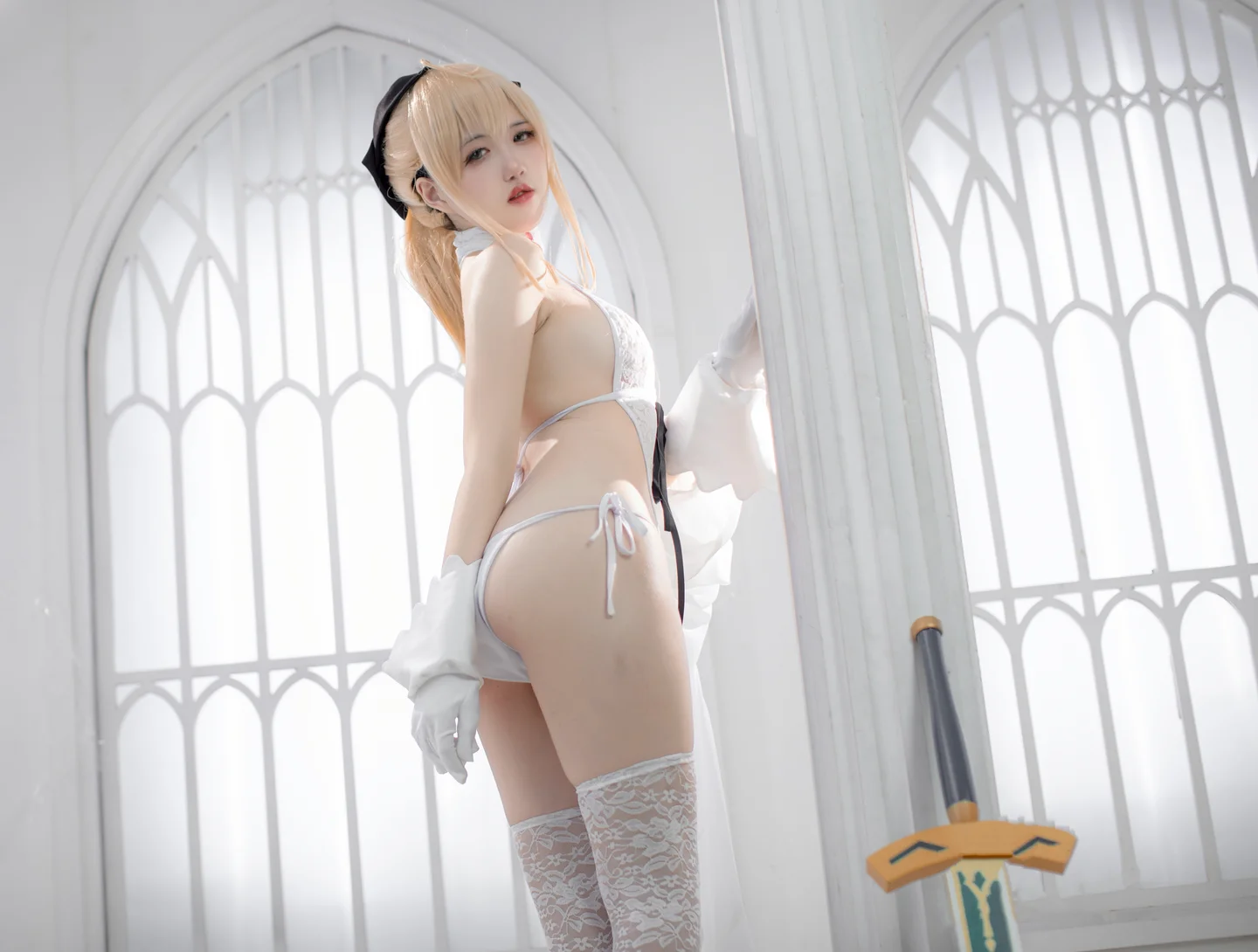 阿薰kaOri - FGO 白Saber [50P-229MB] 011.webp