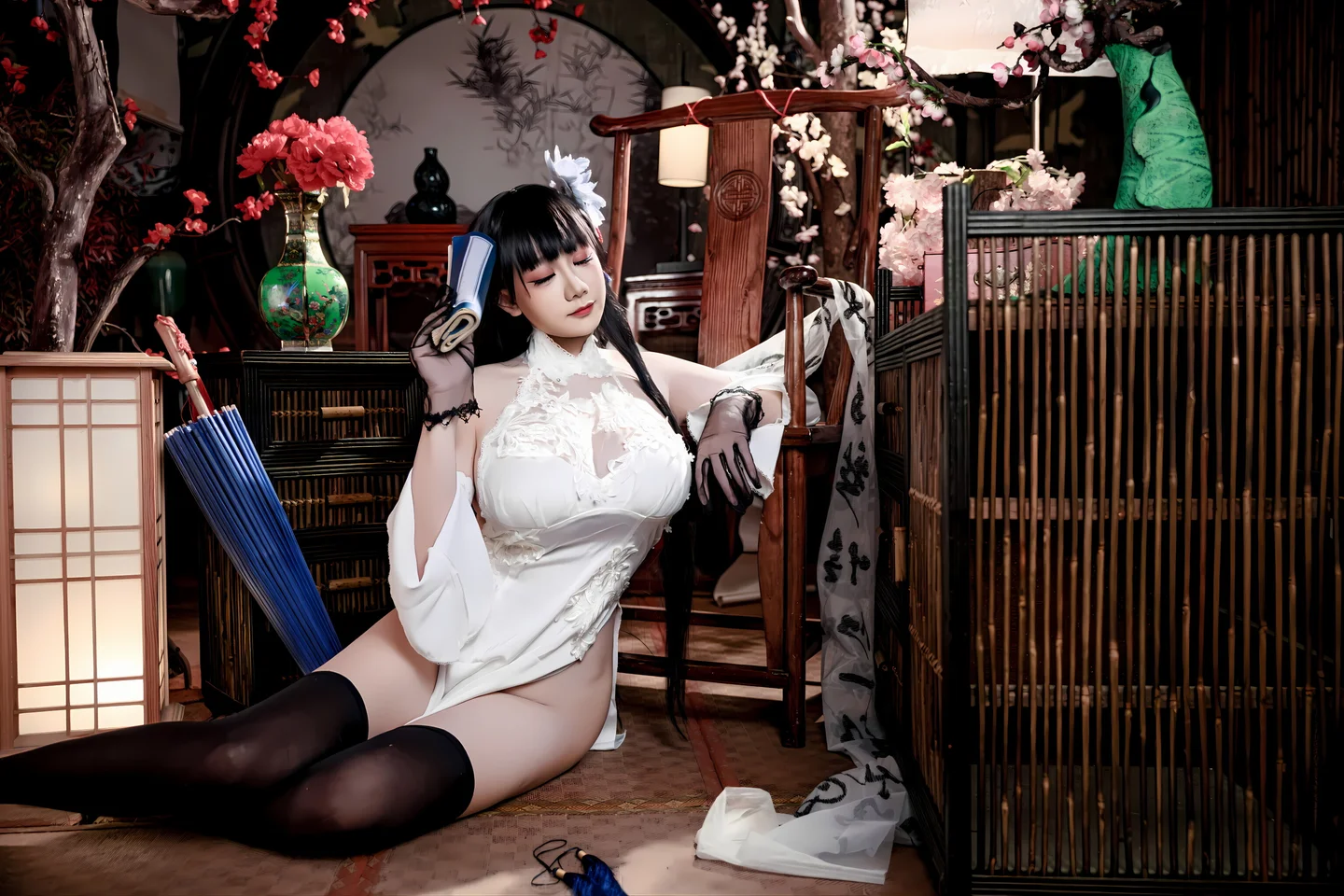 阿雪雪 - 逸仙旗袍 [92P,4V-2.5GB] 006.webp