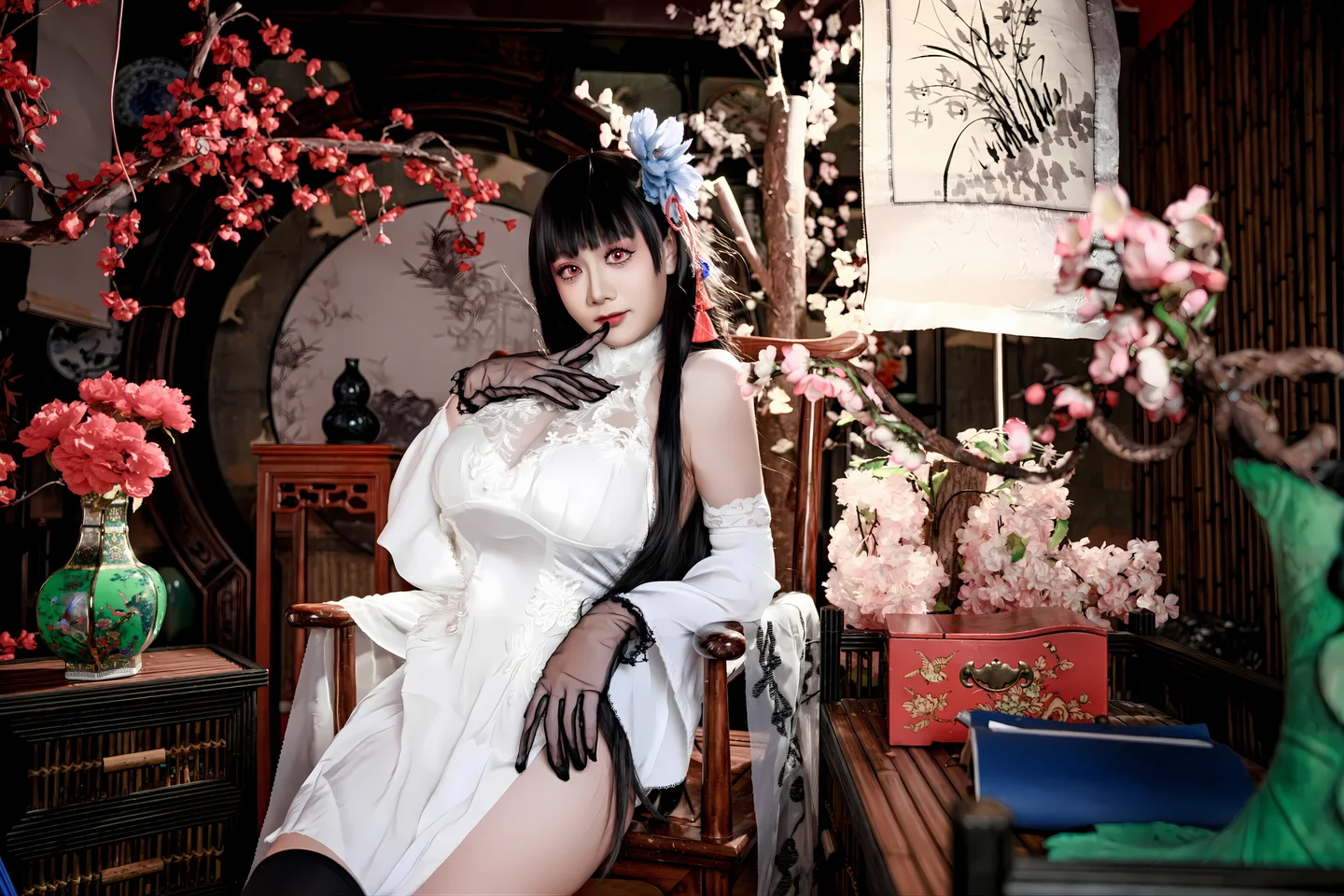 阿雪雪 - 逸仙旗袍 [92P,4V-2.5GB] 013.webp