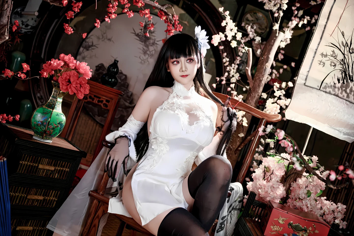 阿雪雪 - 逸仙旗袍 [92P,4V-2.5GB] 014.webp