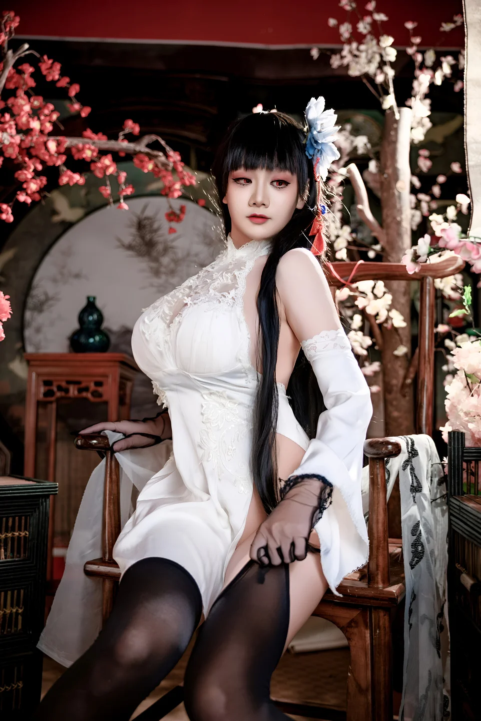 阿雪雪 - 逸仙旗袍 [92P,4V-2.5GB] 015.webp