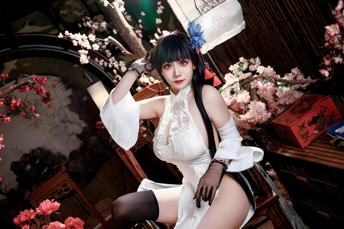 阿雪雪 - 逸仙旗袍 [92P,4V-2.5GB] 017.webp