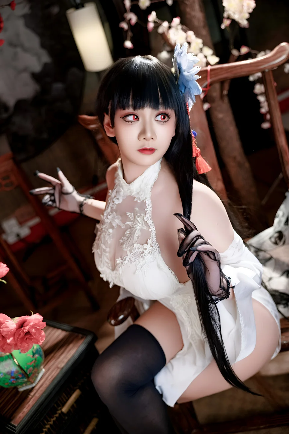 阿雪雪 - 逸仙旗袍 [92P,4V-2.5GB] 018.webp