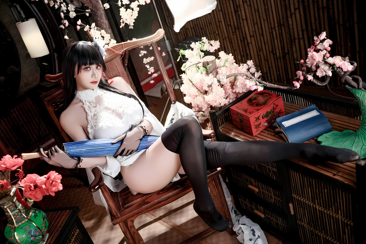 阿雪雪 - 逸仙旗袍 [92P,4V-2.5GB] 028.webp